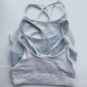 Athleta Girl Upbeat Bra - Set of 3